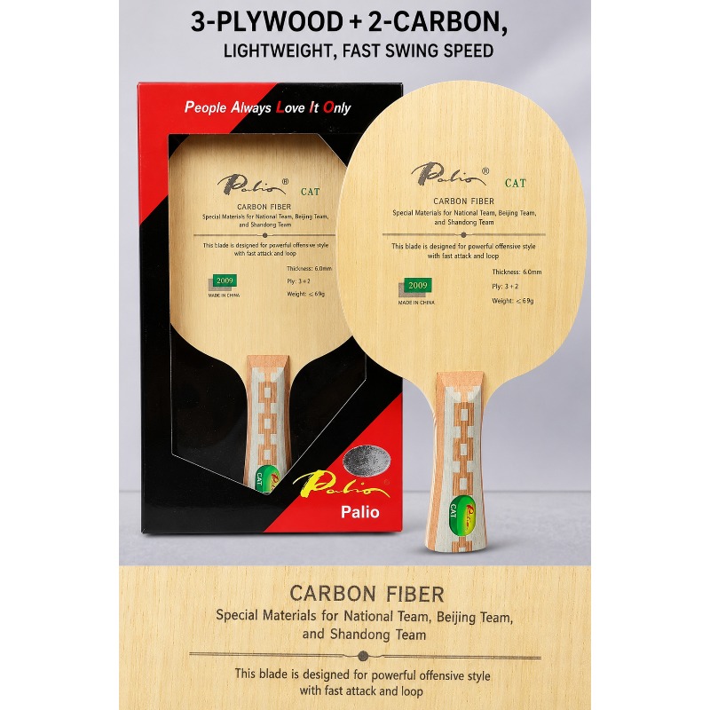 Stiga Carbon Blade - Original 1pcs Palio CAT Table Tennis