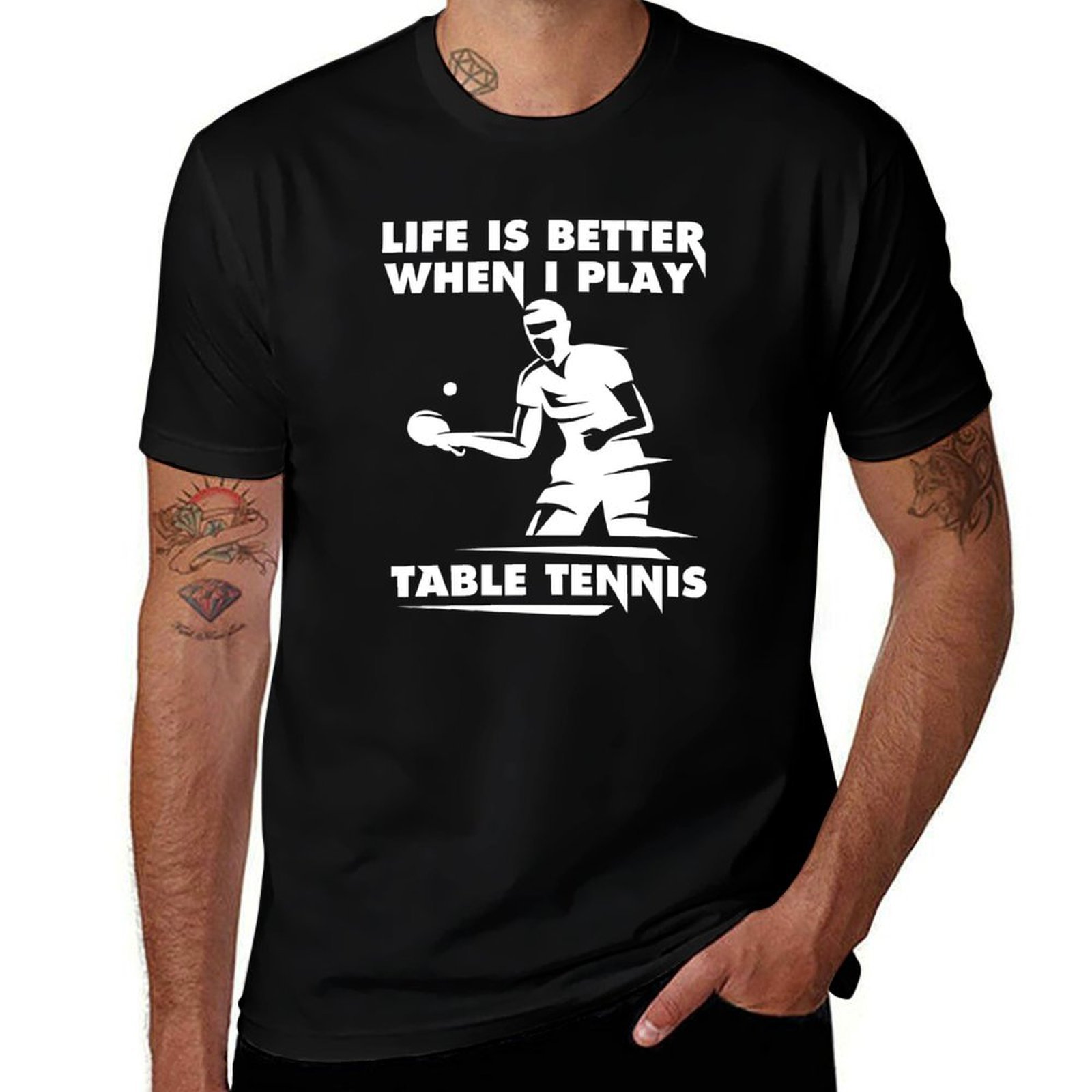 Life is better when i play tab - Table Tennis Basic ulasan dan harga