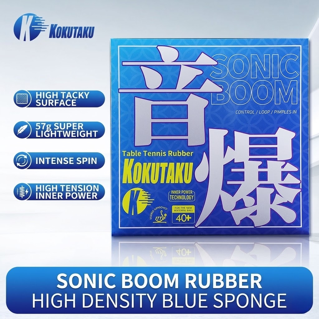 Kokutaku Table Tennis Racket R - Table Tennis Japanese ulasan dan harga