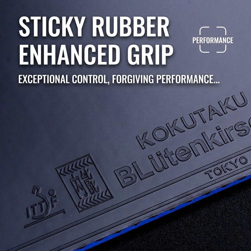 Kokutaku Table Tennis Racket R - Table Tennis Japanese ulasan dan harga