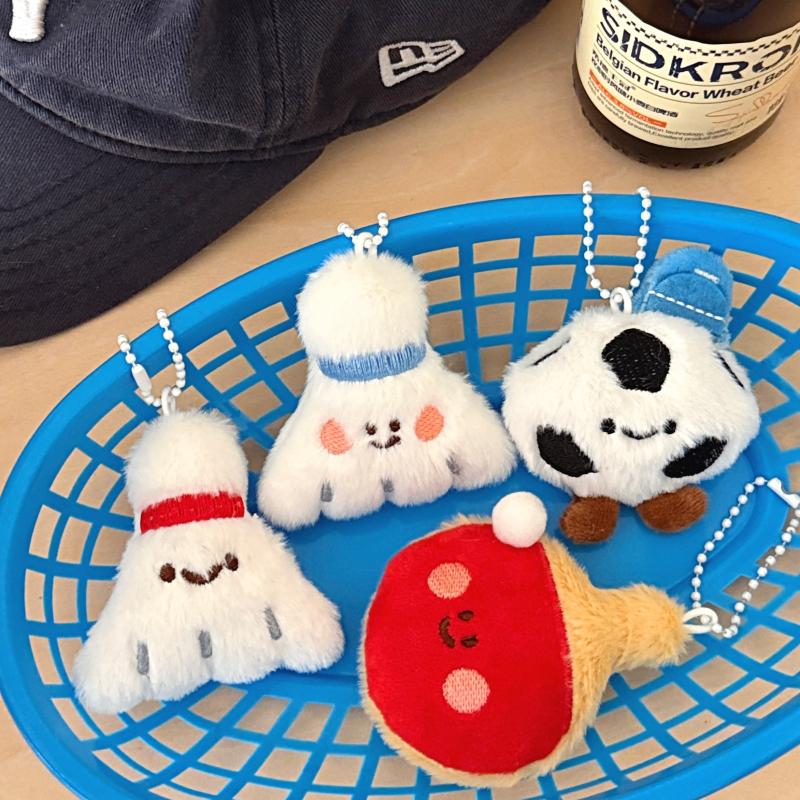 New Cute Cartoon Plush Ball De - Table Tennis Ball ulasan dan harga