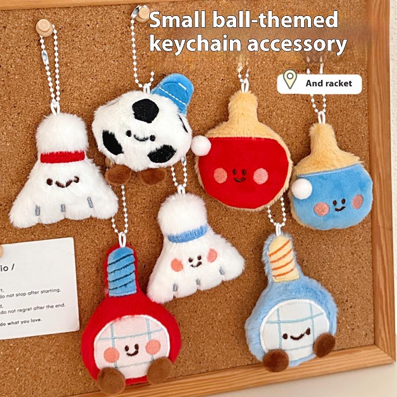 New Cute Cartoon Plush Ball De - Table Tennis Ball ulasan dan harga