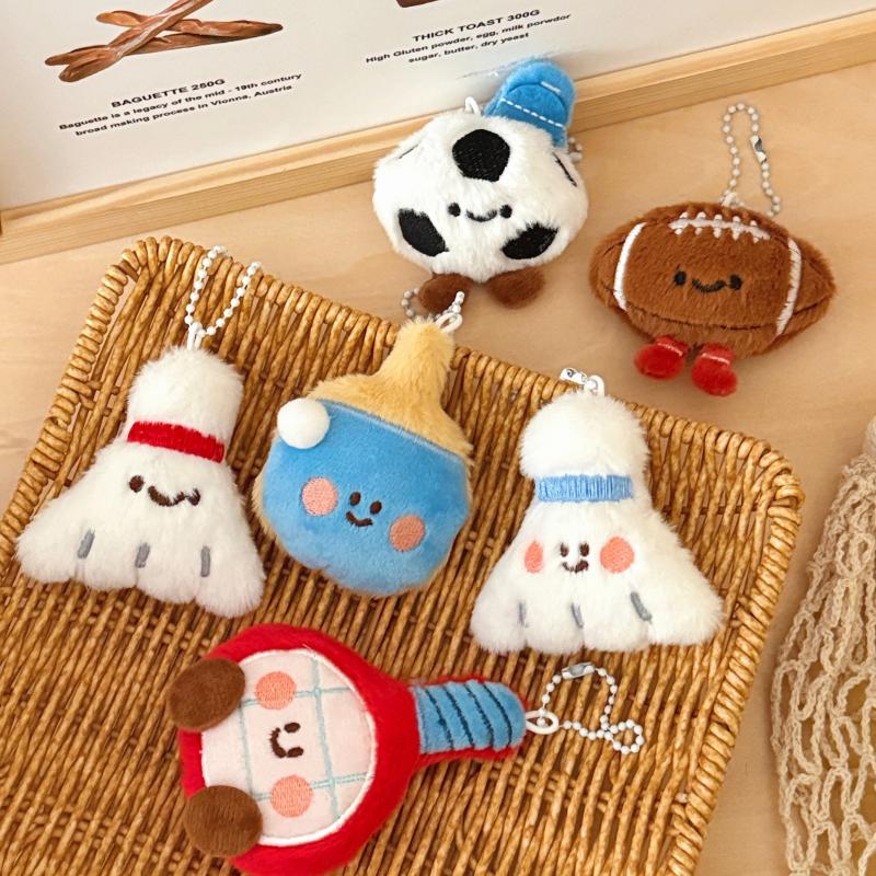 New Cute Cartoon Plush Ball De - Table Tennis Ball ulasan dan harga