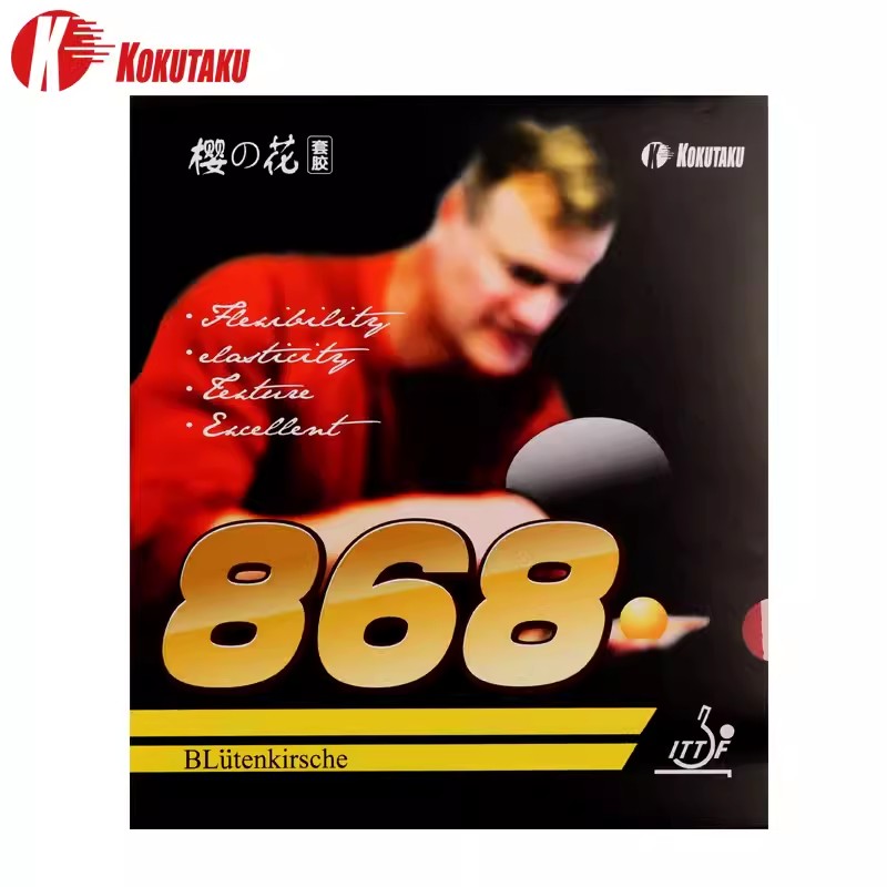 KOKUTAKU 868 Table Tennis Rubb - Table Tennis Japanese ulasan dan harga