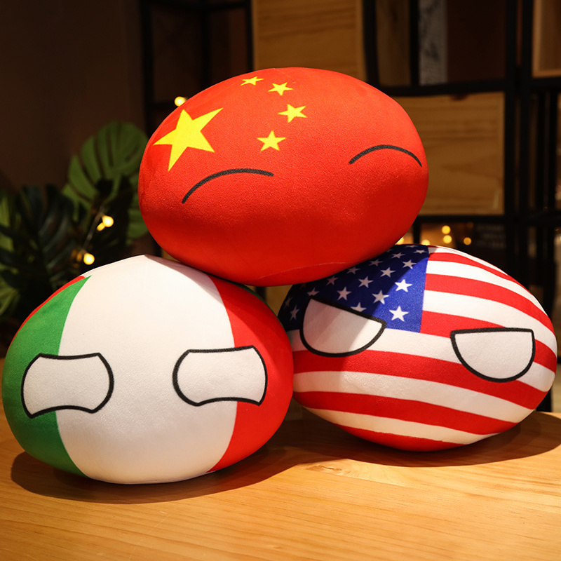 Funny 10/30/50cm Polandball Co - Table Tennis France ulasan dan harga