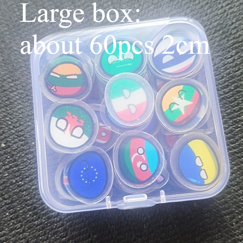1/2CM Countryballs Acrylic Car - Table Tennis France ulasan dan harga