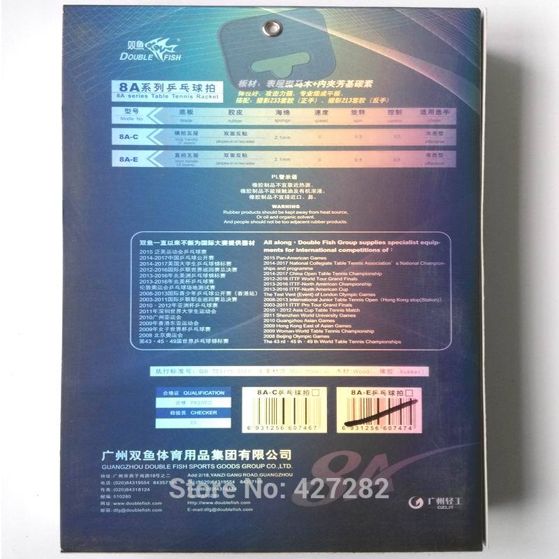 Original Double Fish Table Ten - Stiga Carbon Blade ulasan dan harga