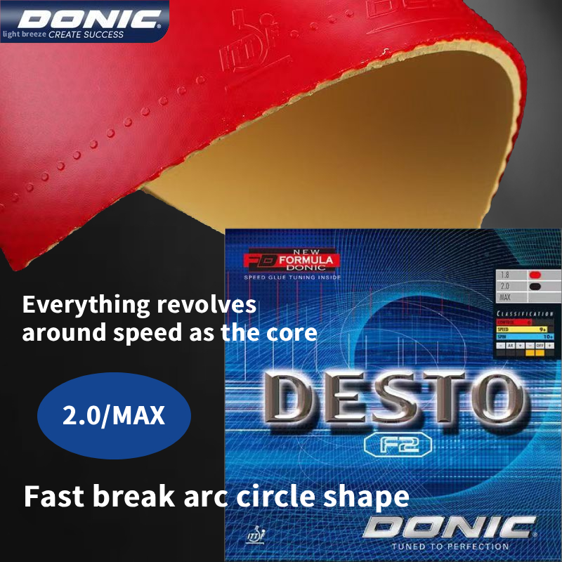 Authentic DONICF2 table tennis - Table Tennis Germany ulasan dan harga
