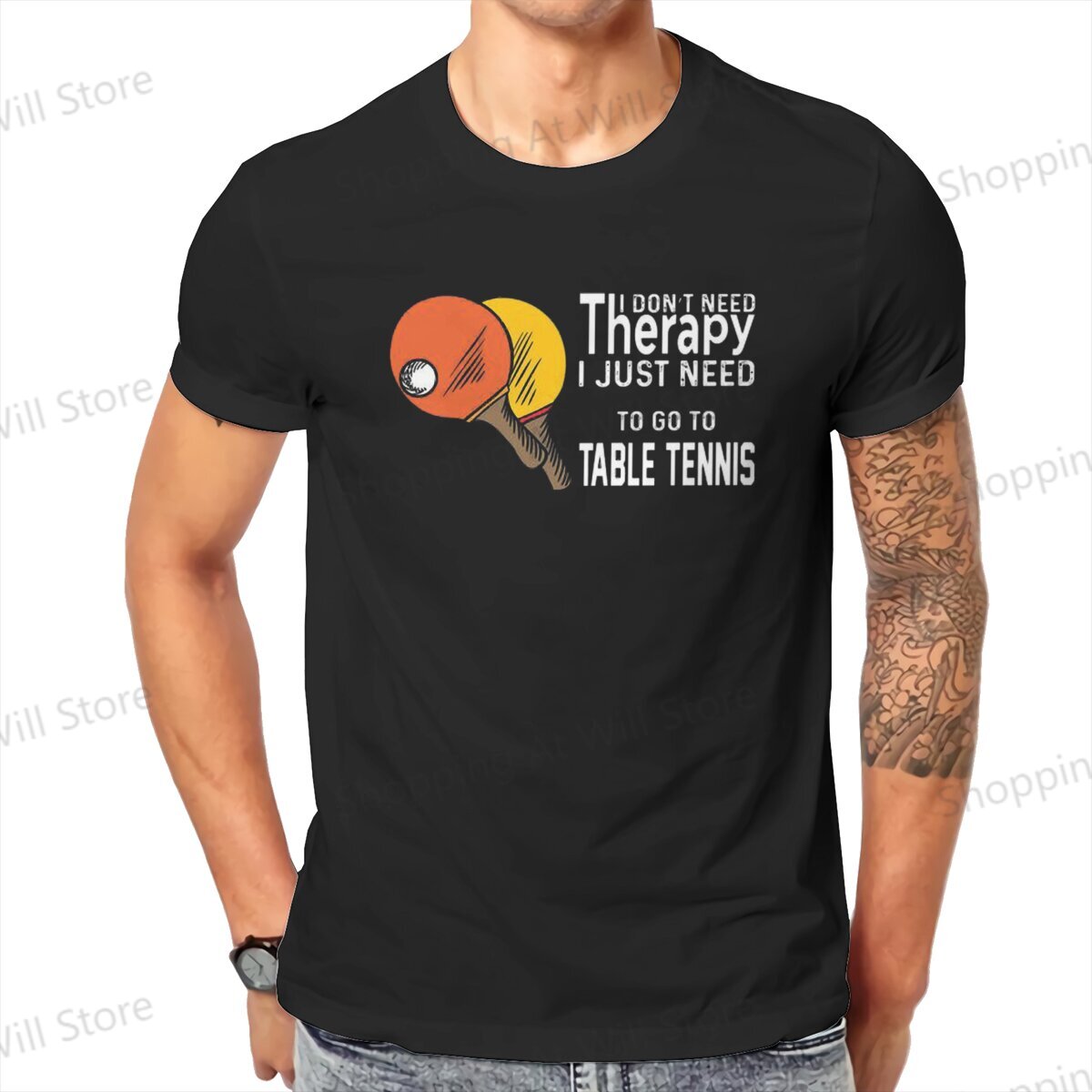 Tops 100% Cotton Leisure Sport - Table Tennis Japanese ulasan dan harga