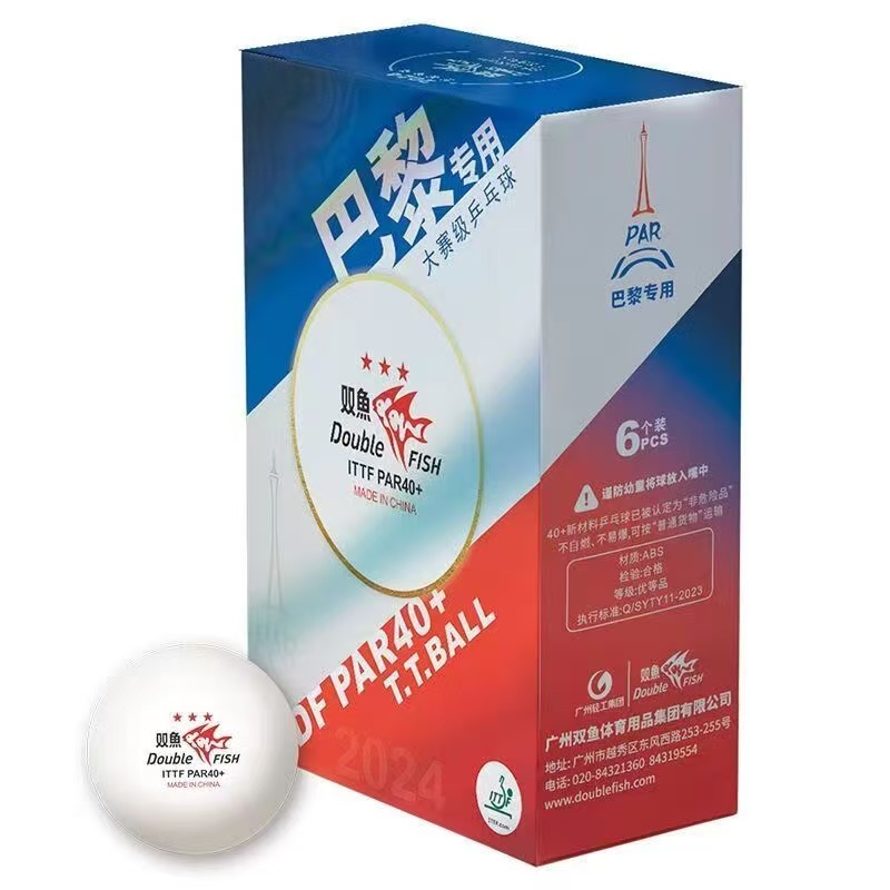 Double Fish 3-Star Paris Olymp - Table Tennis France ulasan dan harga
