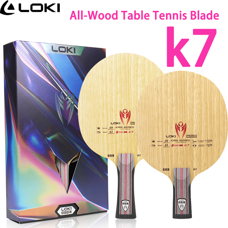 LOKI 7Ply Pure Wood Ping Pong  - Table Tennis Loki ulasan dan harga
