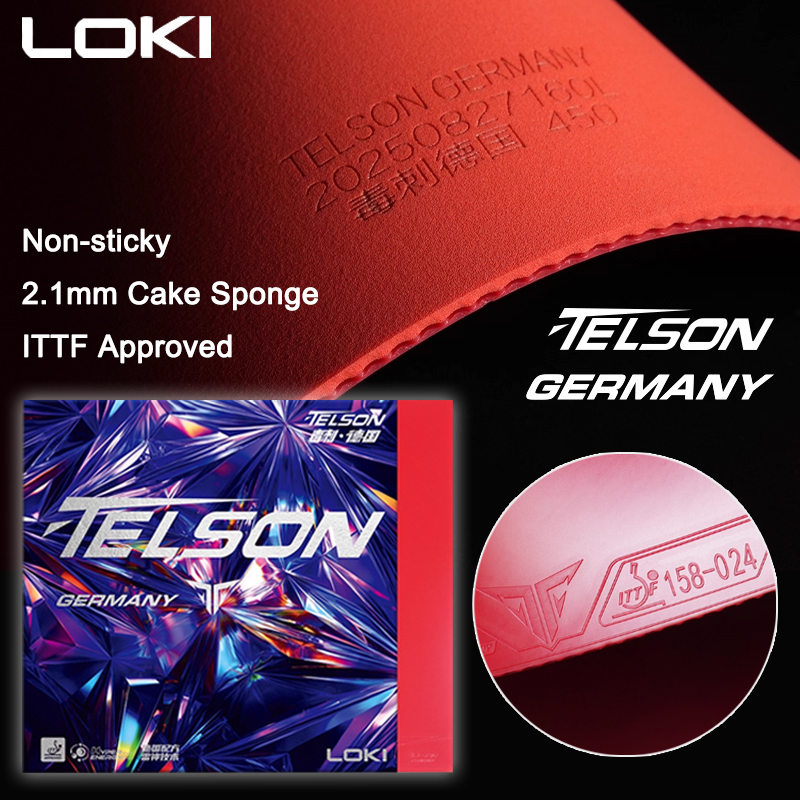 LOKI TELSON GERMANY Non-sticky - Table Tennis Germany ulasan dan harga