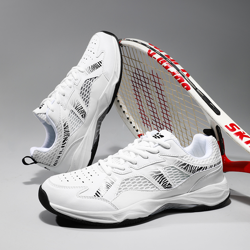Men Women Badminton Shoes Tabl - Table Tennis Basic ulasan dan harga