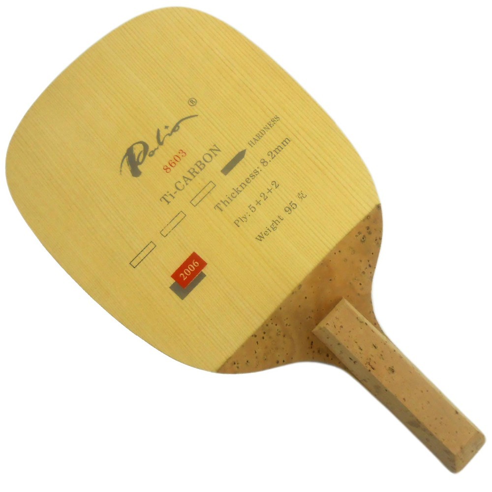 PALIO 8603 Carbon Titanium Tab - Table Tennis Japanese ulasan dan harga
