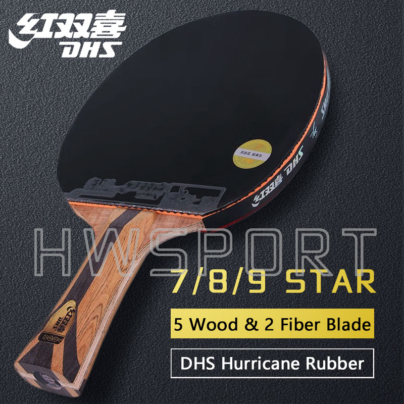 Original DHS 7 Star Table Tenn - Stiga Carbon Blade ulasan dan harga