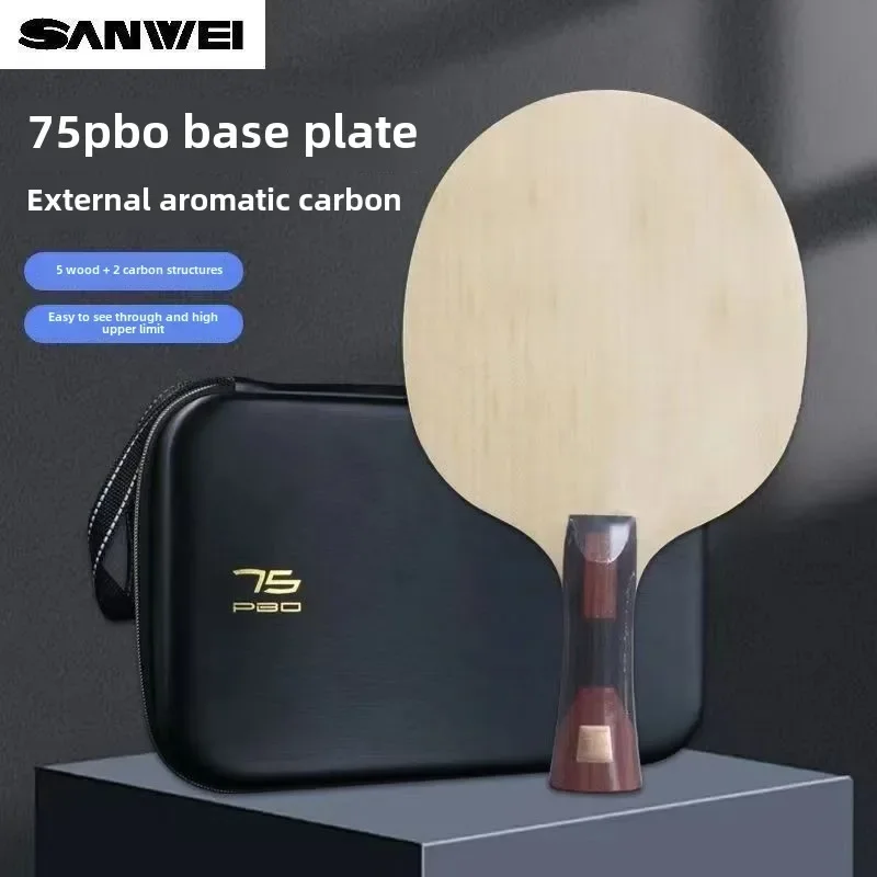 SANWEI  Original SUPER 75 PBO  - Stiga Carbon Blade ulasan dan harga