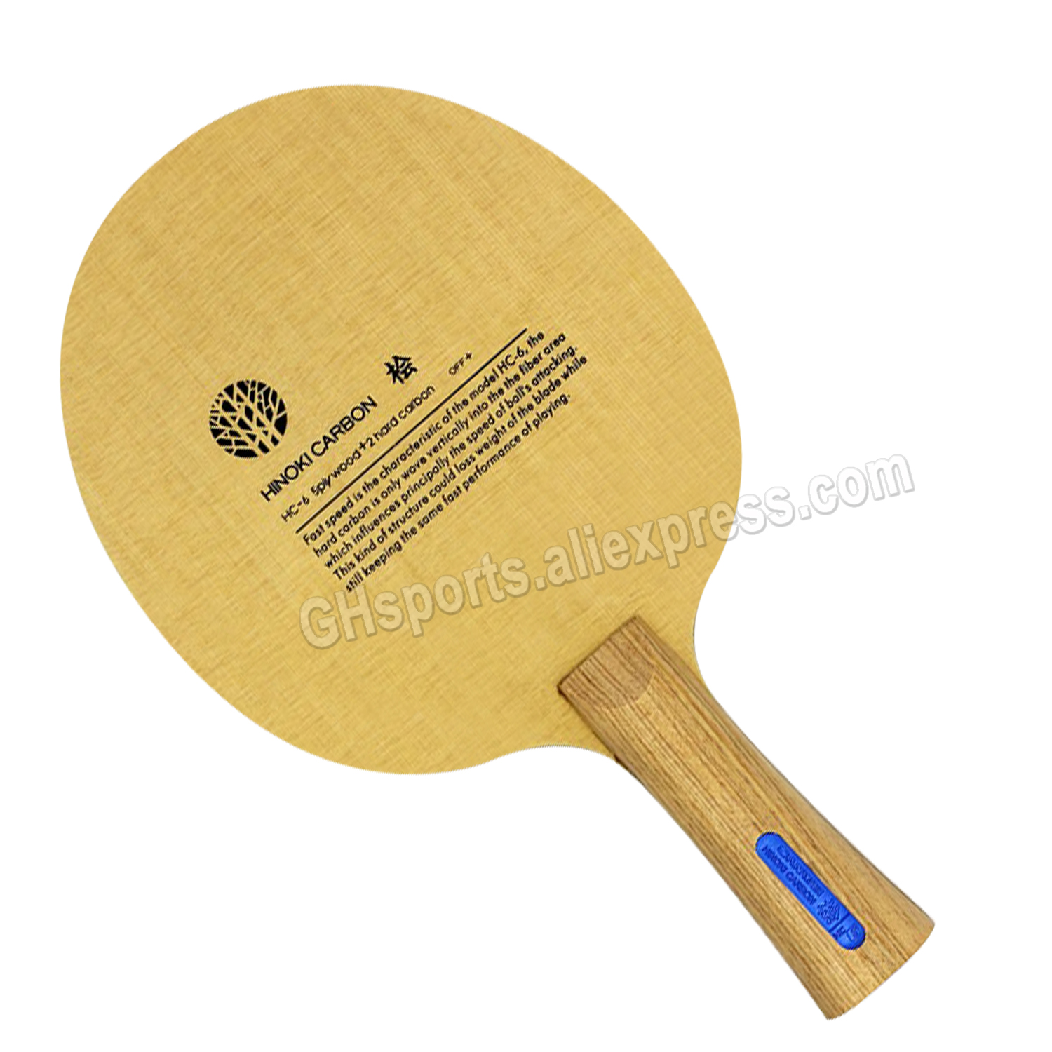 SANWEI HC6S Hinoki Carbon Tabl - Stiga Carbon Blade ulasan dan harga